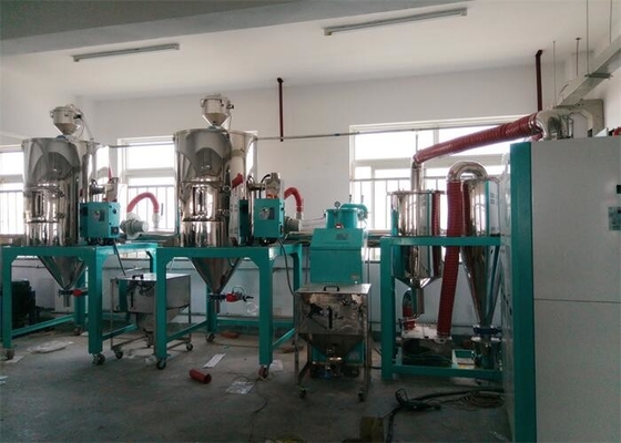 เครื่องดูดความชื้นแบบ Hopper สำหรับการทำแห้ง PLA PBT TPU Desiccant Rotor ODD-H 1000Kg