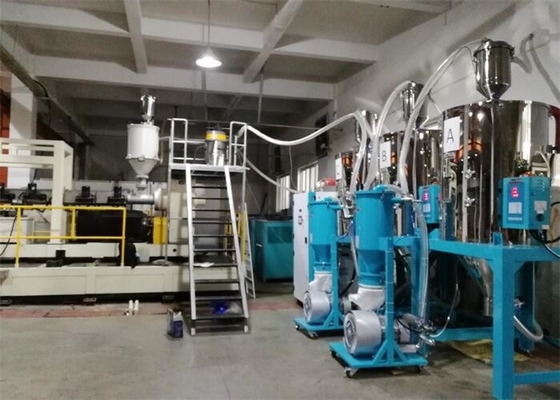 เครื่องดูดความชื้นแบบ Hopper สำหรับการทำแห้ง PLA PBT TPU Desiccant Rotor ODD-H 1000Kg