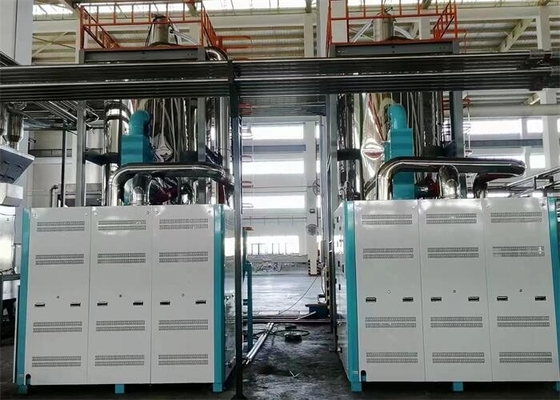Hot Air Desiccant Honeycomb Rotor Dehumidifying Dryer Hopper สำหรับ PET PA PEEK