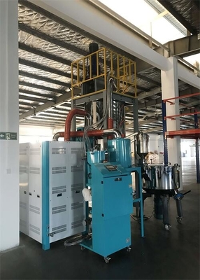 เครื่องเป่าถังลดความชื้นตกผลึก PET TPU Extrusion Twin Tower Dryer