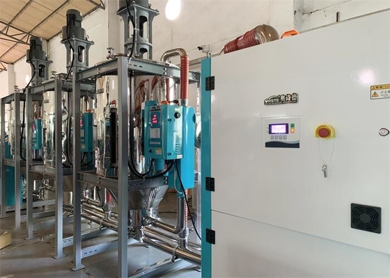 SUS Steel Closed Loop PET Crystallizer เครื่องเป่า 100 Kg / H ความจุ OCR-1600