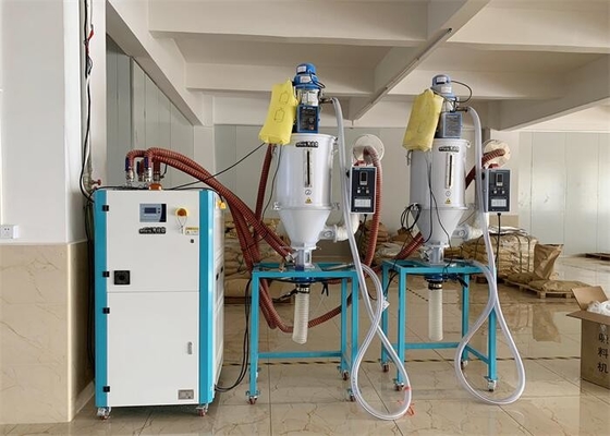 ระบบควบคุมไมโครคอมพิวเตอร์ เครื่องแห้งพลาสติกสําหรับ 30-6000T สูบ 48KW