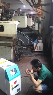 เครื่องควบคุมอุณหภูมิแม่พิมพ์ฉีดพลาสติกเครื่องทำน้ำอุ่น OMT-910-W