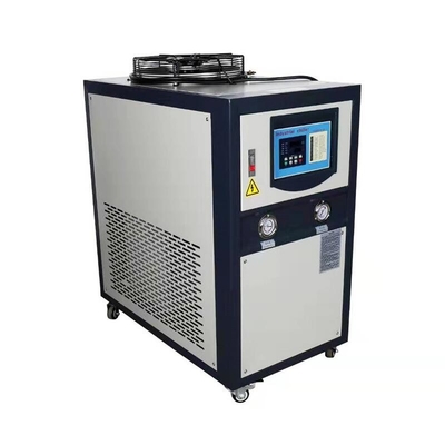 Air-cooled Industrial Water Chiller R407C Refrigerant OCM-A For Plastic Injection Gray