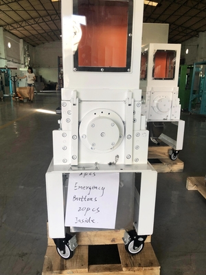 SUS เครื่องบดพลาสติกความเร็วต่ำ, เครื่องบดย่อยพลาสติก 380V Crusher Granulator
