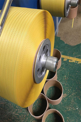 สายการผลิตสายรัดเทปพลาสติก PP Polypropylene โดยใช้วัสดุรีไซเคิล 100%