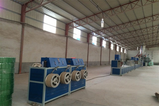 สายการผลิตสายรัดเทปพลาสติก PP Polypropylene โดยใช้วัสดุรีไซเคิล 100%