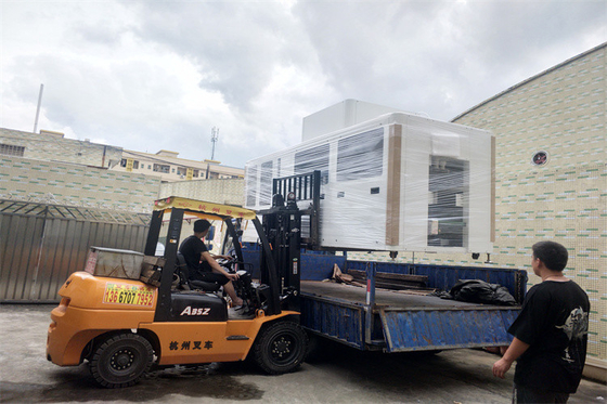 เครื่องบรรจุเม็ดปุ๋ยข้าว PLC ควบคุมเครื่องน้ำหนักพลาสติก OWP-A
