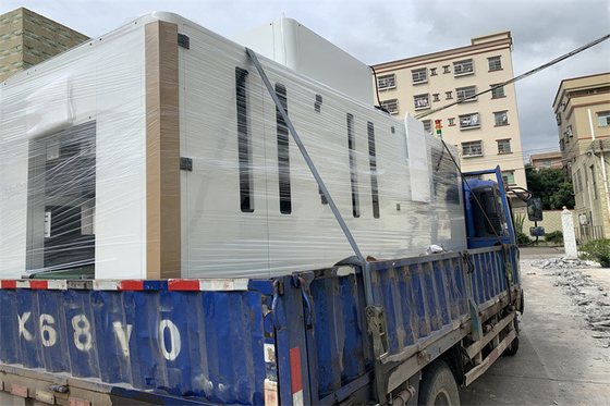 เครื่องบรรจุเม็ดพลาสติกขนาด 25 กก. ชั่งน้ำหนักซ้อนอัจฉริยะพร้อมหน้าจอสัมผัส