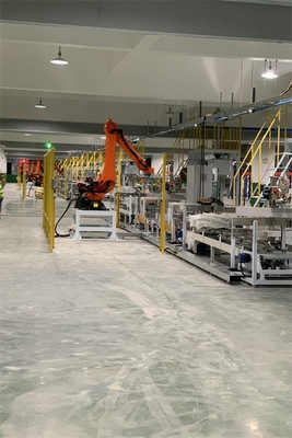 PLC Control Stacking Weighing Packaging Machine Semi Auto สำหรับเม็ดพลาสติก