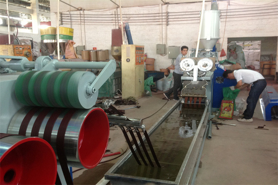 สายการผลิตสายรัดพลาสติก PET อัจฉริยะ 6 เทปเครื่องทำสายพาน 50HZ