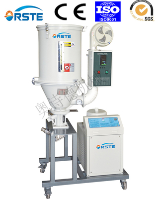 เครื่องตกผลึกพลาสติก PET ขนาด 35KW พร้อมช่วงอุณหภูมิ 0-200 ℃และระบบระบายความร้อนด้วยอากาศ