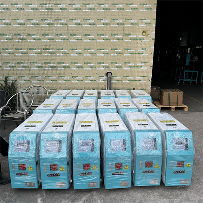 เครื่องทําความร้อนน้ํามันหมักที่ควบคุมอุณหภูมิ PT 3/8 50-180.C น้ํายาส่งความร้อนที่มีหลอดท่อทองแดง