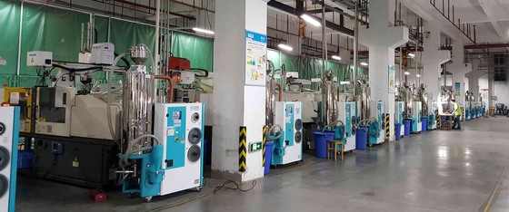 ไฮกรอสโกปิกพลาสติก dehumidifying Hopper เครื่องแห้งสแตนเลส